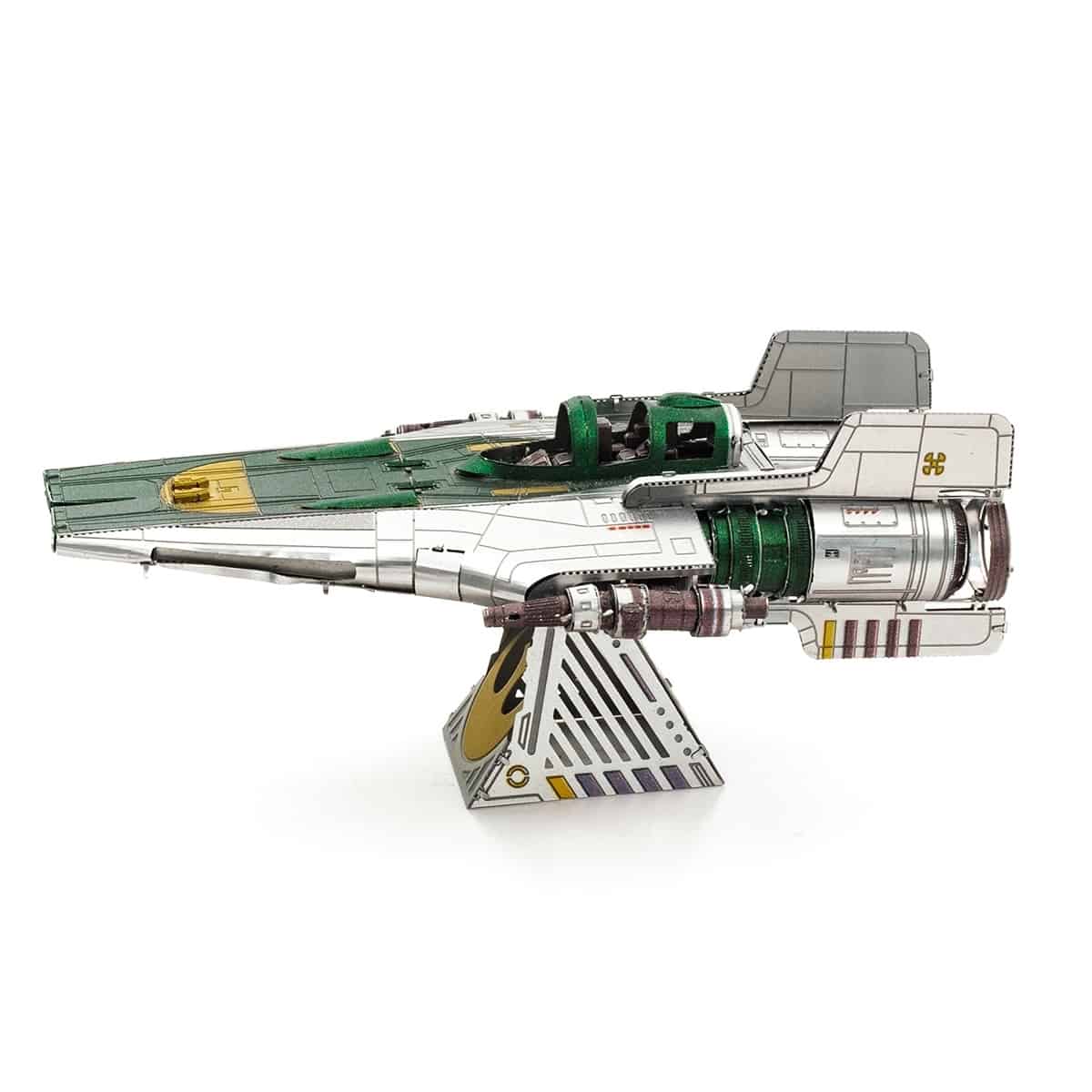 Metal Earth modelbouwset Star Wars Resistance A-Wing Fighter - Afbeelding 5
