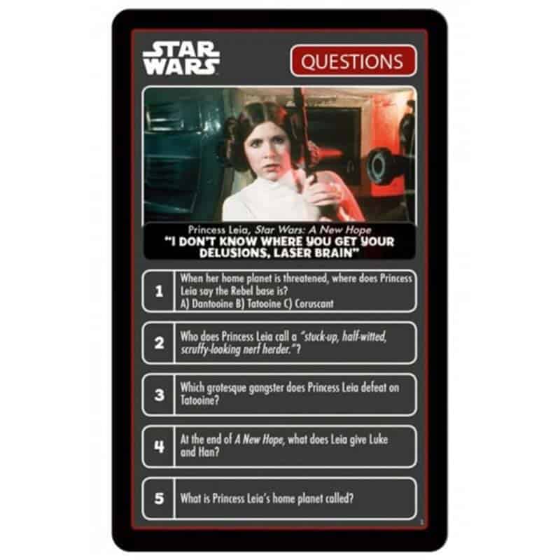 Winning Moves Top Trumps quiz Star Wars - Afbeelding 4
