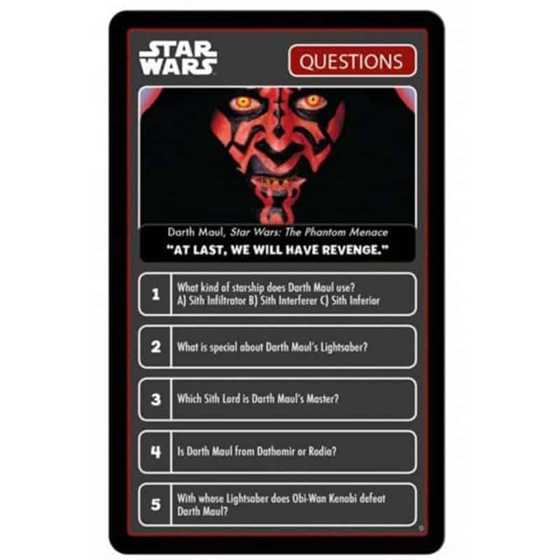 Winning Moves Top Trumps quiz Star Wars - Afbeelding 2
